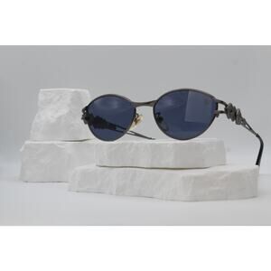 Catherine Borghese CB/383 Oval Metal Sunglasses Made in Italy